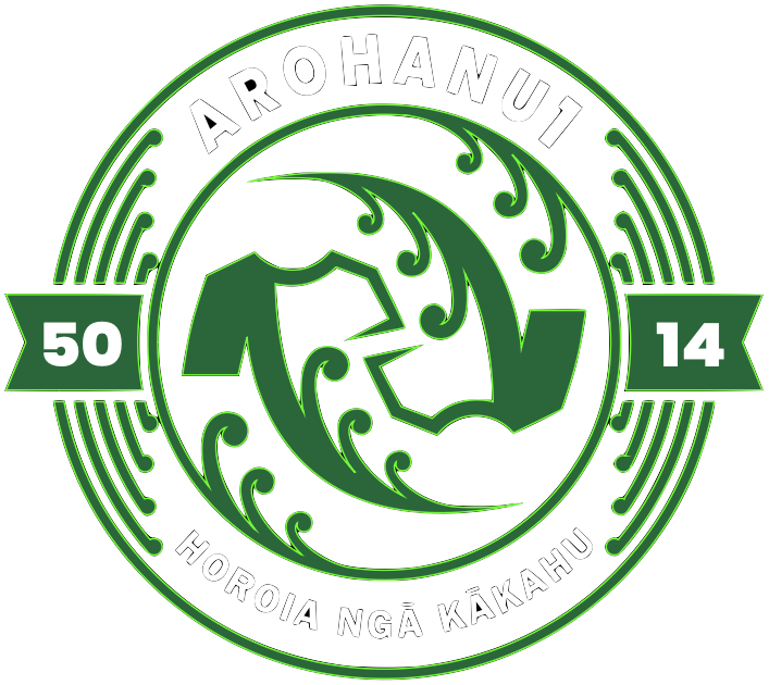 Arohanui 5014 and Waiwaka logo